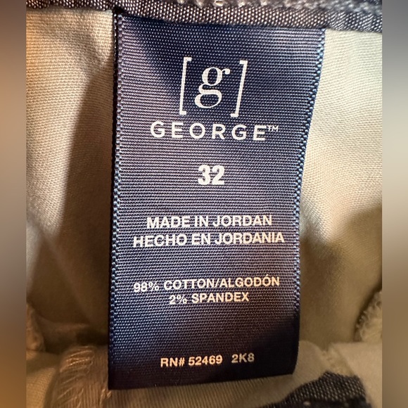 Khaki Flat Front Shorts - Picture 6 of 6